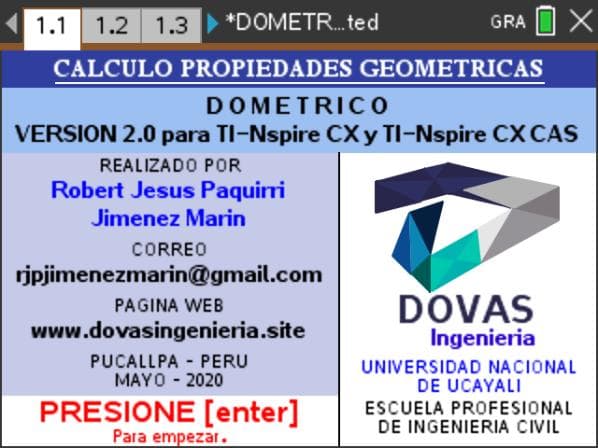 DOMETRICO 2.0 — captura 5