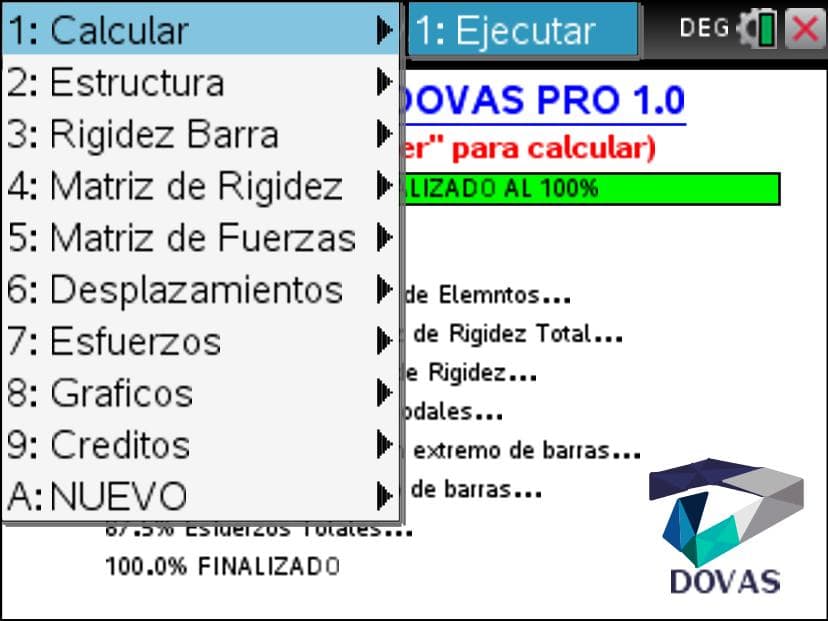 DOVAS Pro 2.6 English — captura 6